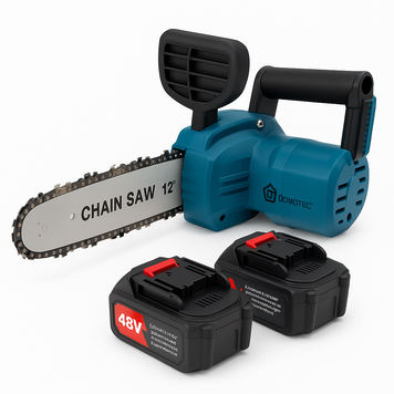 Акумуляторна ланцюгова пила Chain Saw 12'' (30см) DOMOTEC Ланцюгова Пила на акумуляторах для дому ws41866 фото
