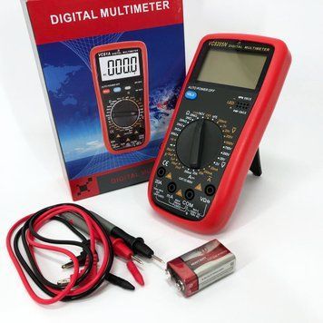 Цифровий Професійний мультиметр VC9205N тестер вольтметр, електровимірювальні тестери ws65516 фото