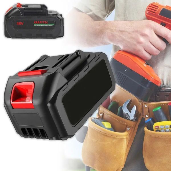 Літій-іонний акумулятор KRAFFTEC 48V 1500mAh для електроінструментів, Акб для шуруповерта ws89199 фото