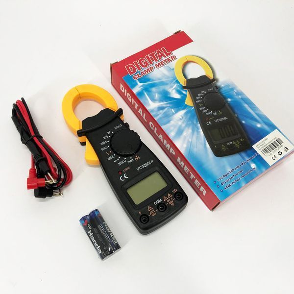 Токові кліщі мультиметр VC3266 L+ тестер, Мультиметр для дому, Хороший мультиметр, Тестер для електрика ws32284 фото