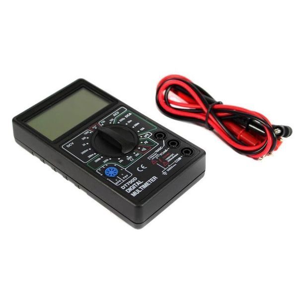 Цифровий мультиметр Digital Tech DT700D великий дисплей (зі звуком), мультиметр із захистом ws28459 фото