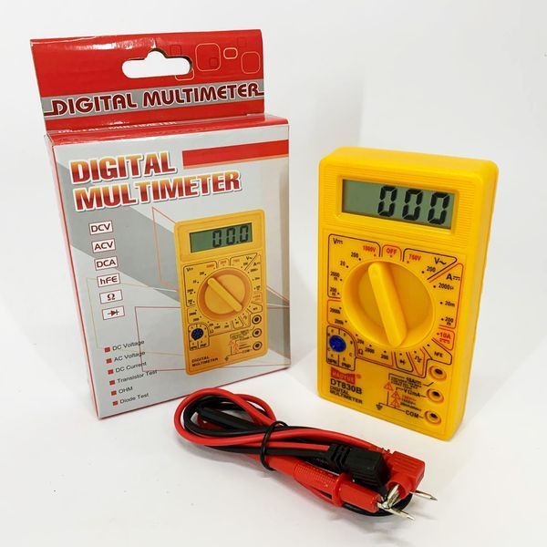 Мультиметр HAOYUE DT830B yellow ws32983 фото