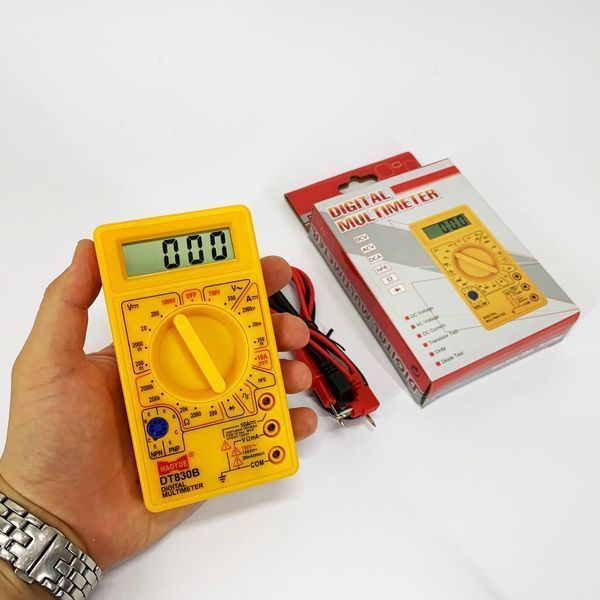 Мультиметр HAOYUE DT830B yellow ws32983 фото